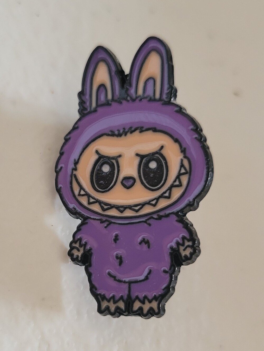 Purple Labubu Enamel Pin (Bundle Pricing Available)